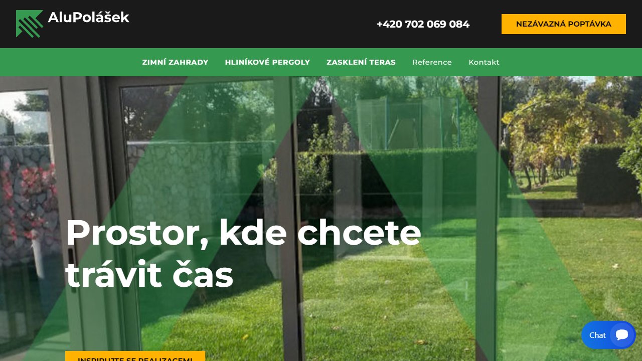 Alu Polášek – webová prezentace